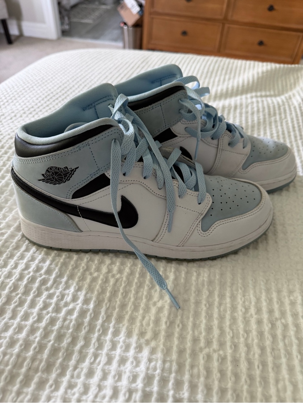 Nike Kids Air Jordan 1 Ice Blue